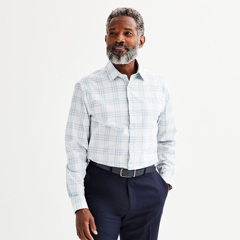 Men's Apt. 9® Premier Flex Regular-Fit Wrinkle Resistant Dress Shirt