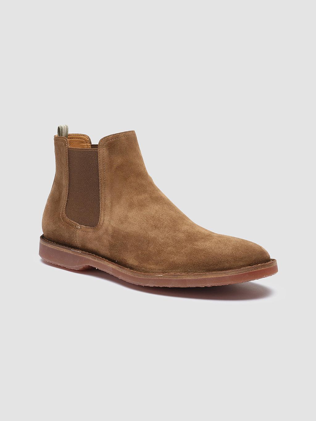 Officine Creative Brown Kent 005 Chelsea Boots