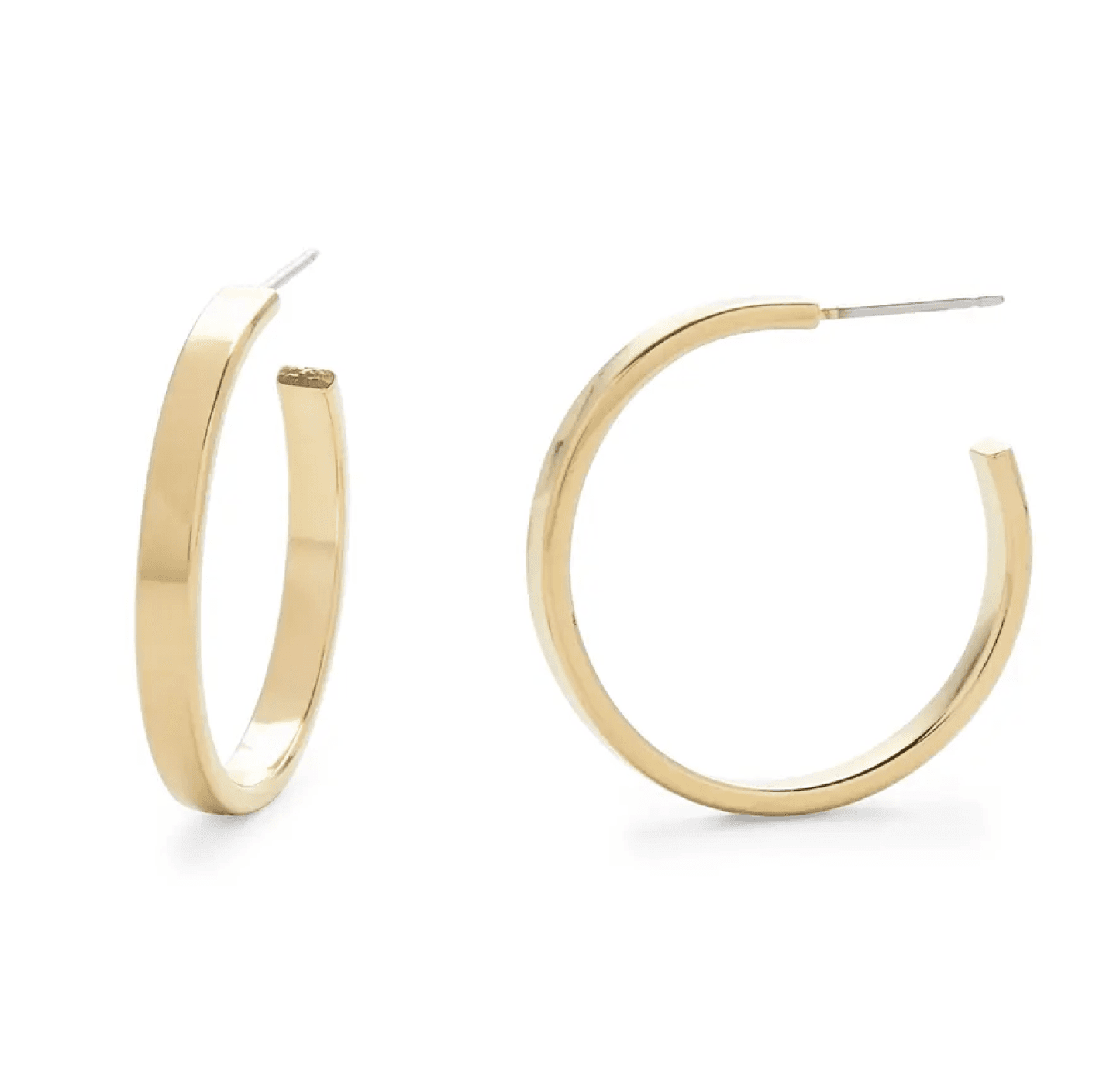 Lexi Flat Hoop Earrings