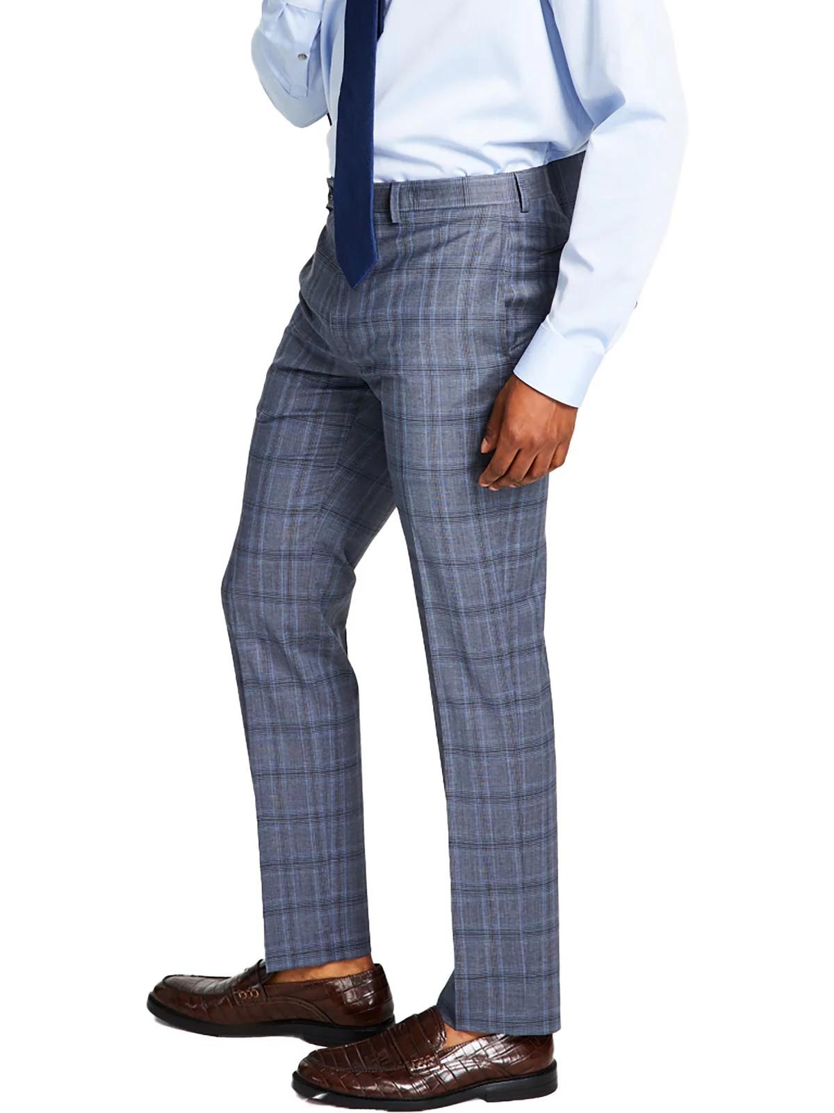 mens wool slim fit trouser pants